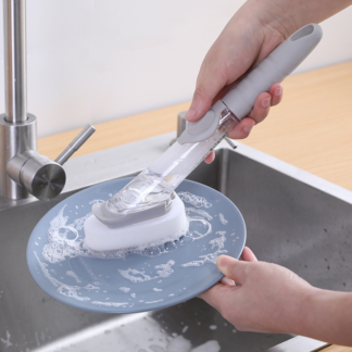 Kitchen pot-washing brush hydraulic