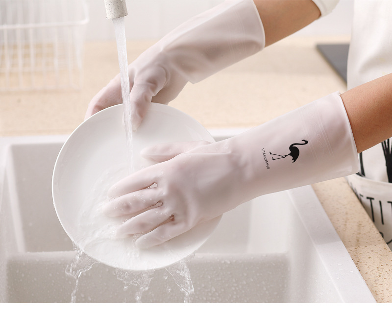Household cleaning gloves non-slip durable - Image 3