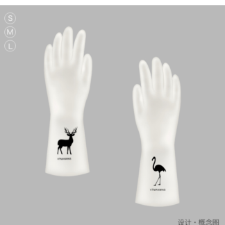 Household cleaning gloves non-slip durable